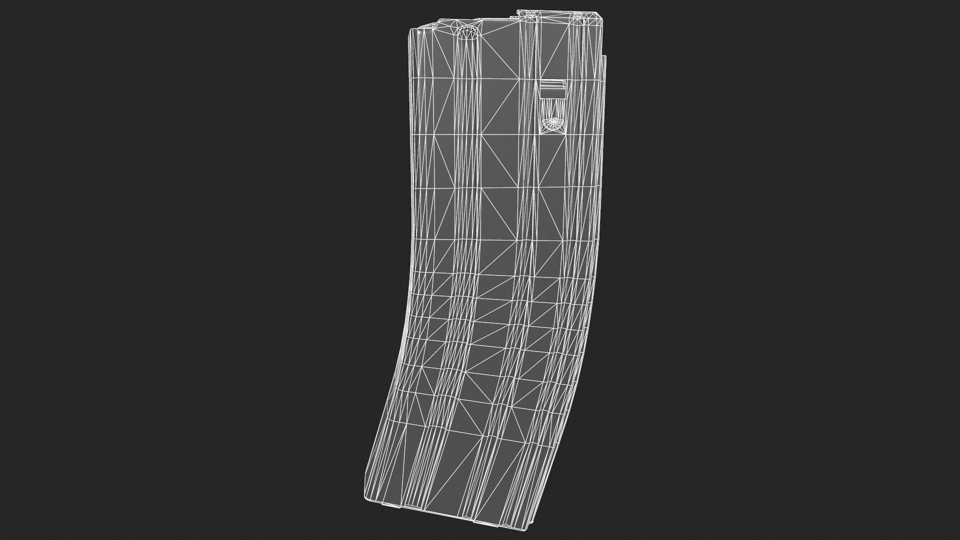 M4 Carbine Low-poly 3D model_33