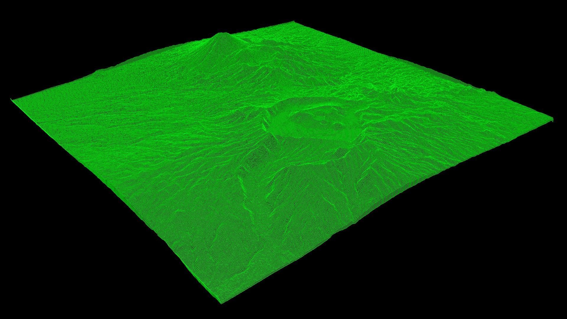 Volcano Mountains - Mt Bromo 3D model_9