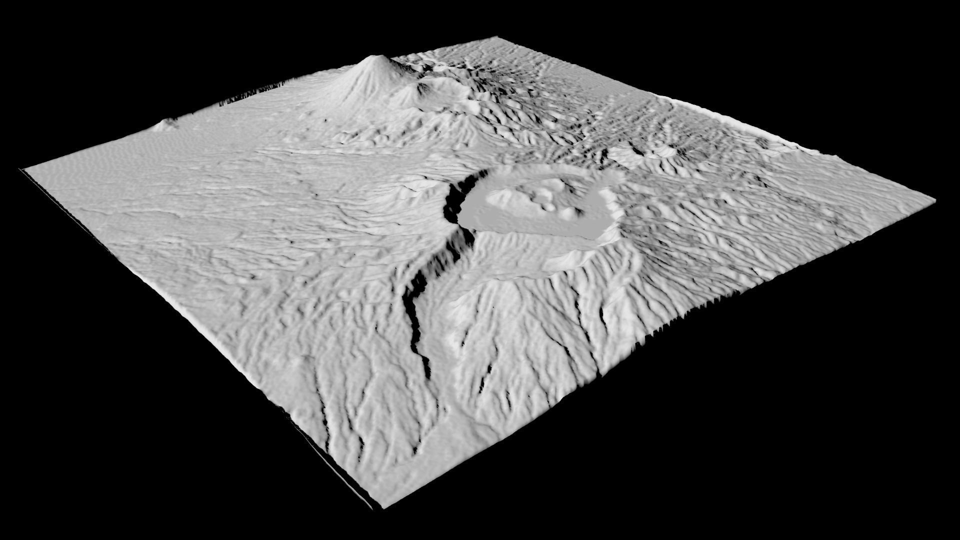 Volcano Mountains - Mt Bromo 3D model_8