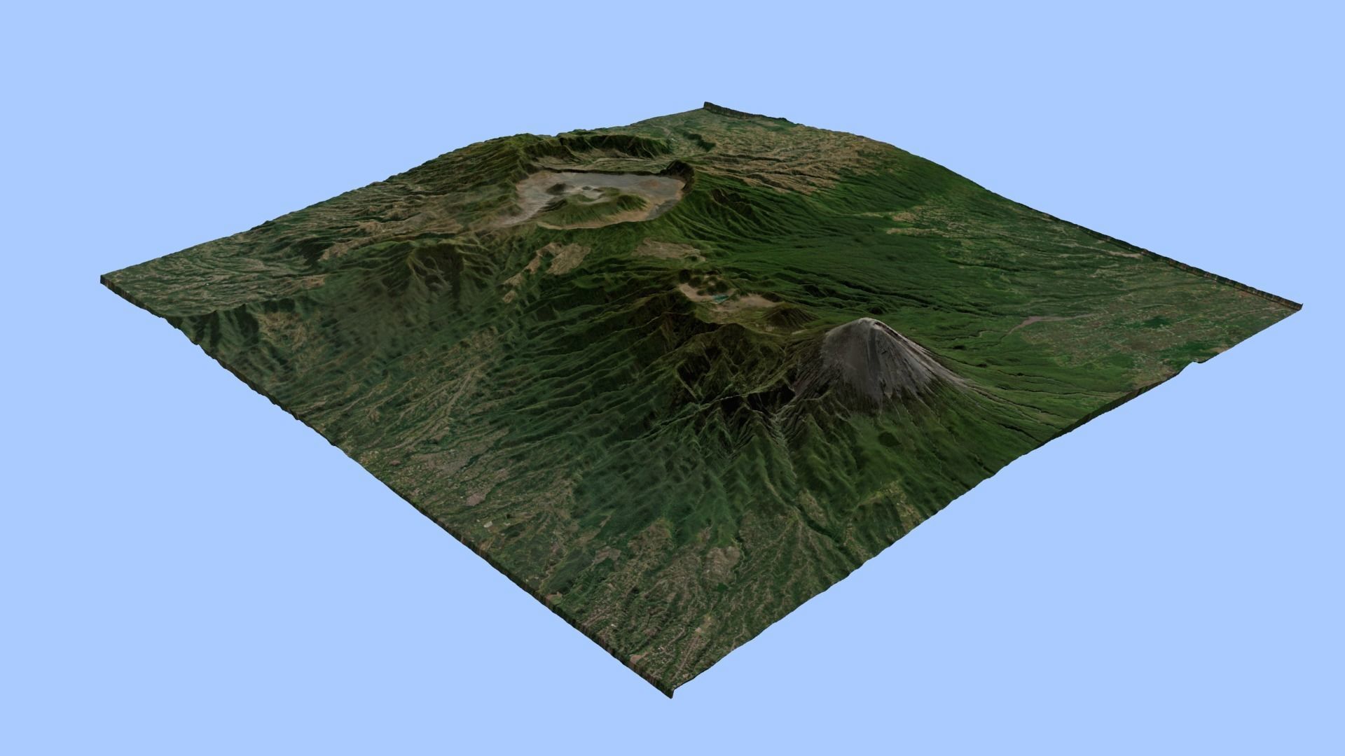 Volcano Mountains - Mt Bromo 3D model_4
