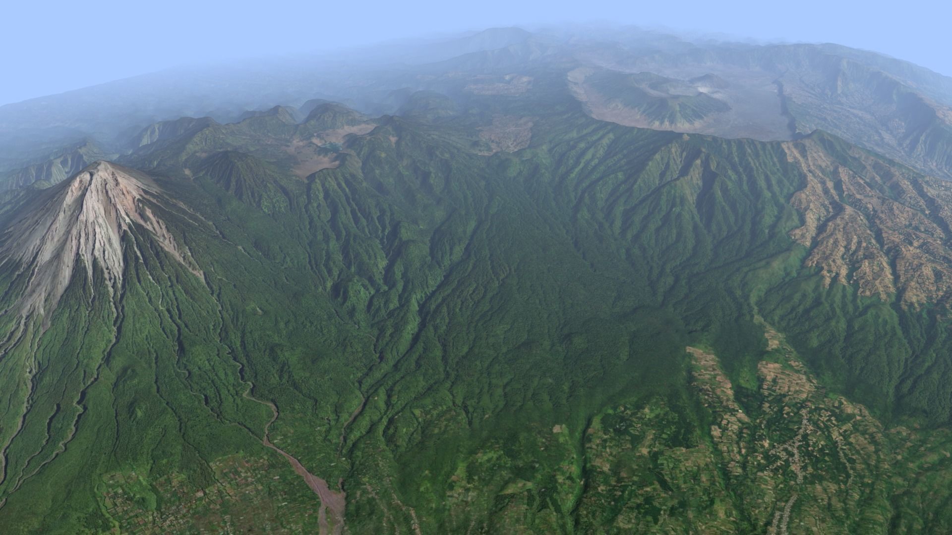 Volcano Mountains - Mt Bromo 3D model_7