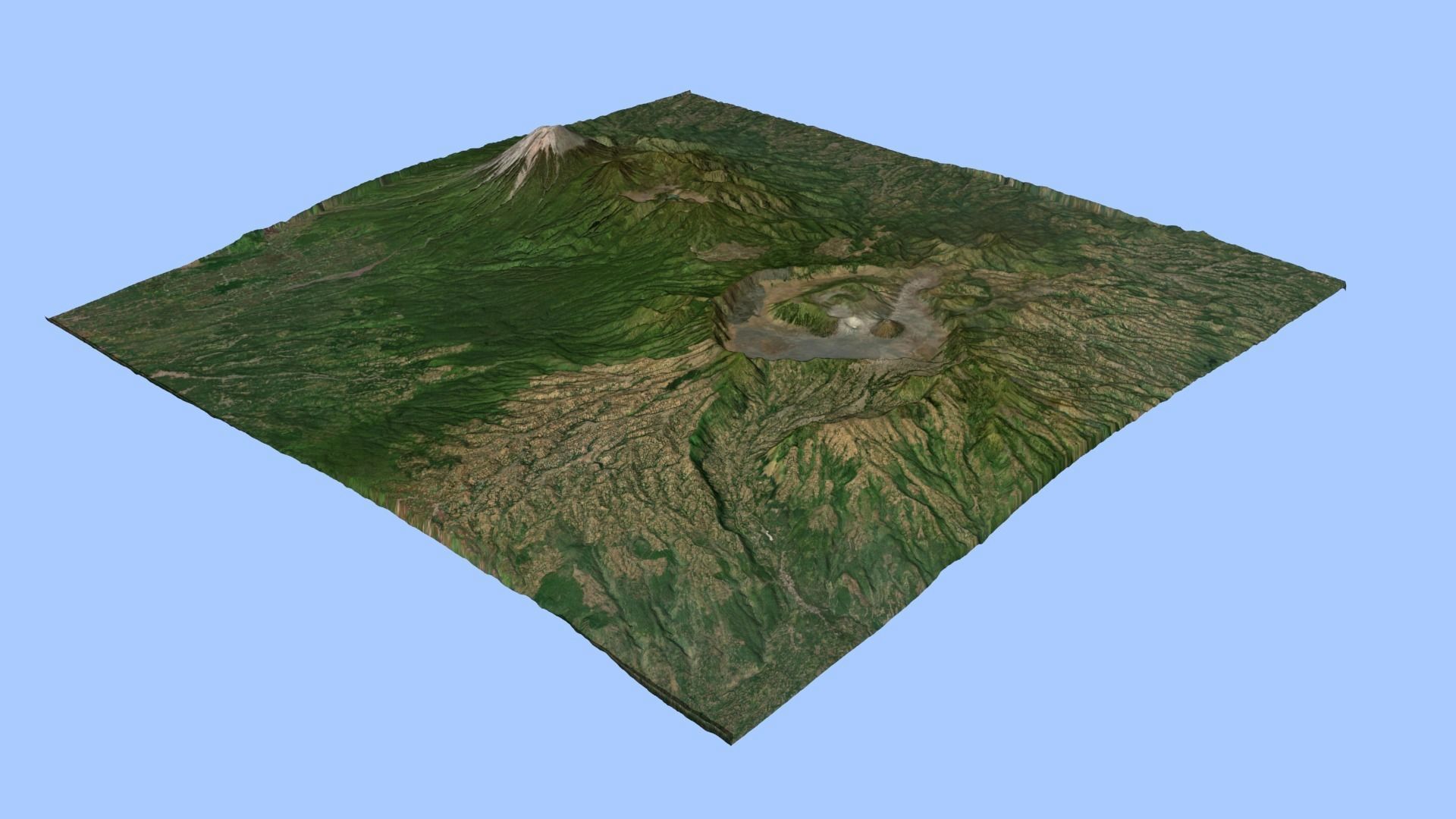Volcano Mountains - Mt Bromo 3D model_2
