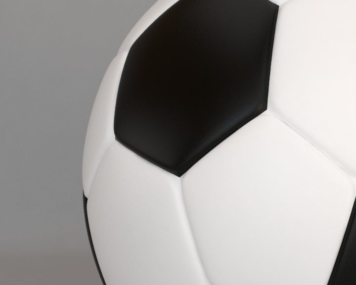 Football soccer ball 3D model_5