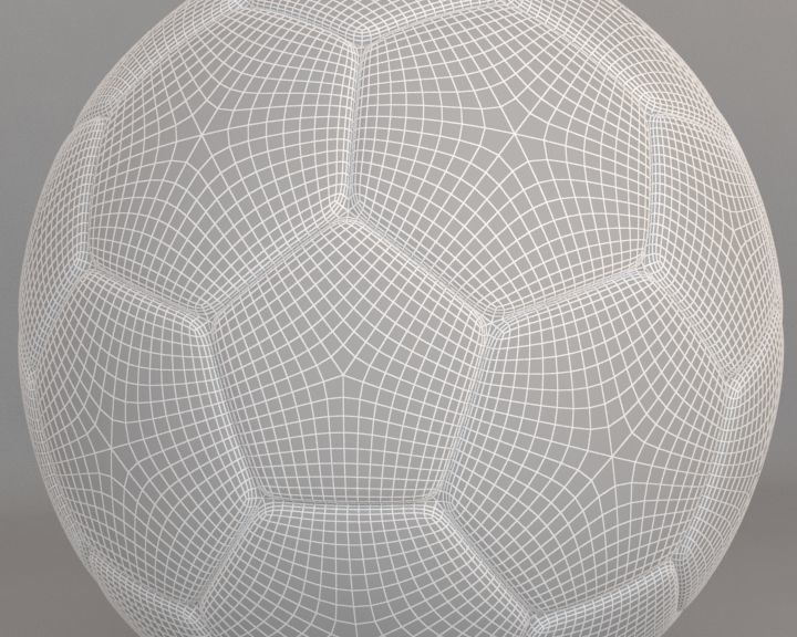Football soccer ball 3D model_9