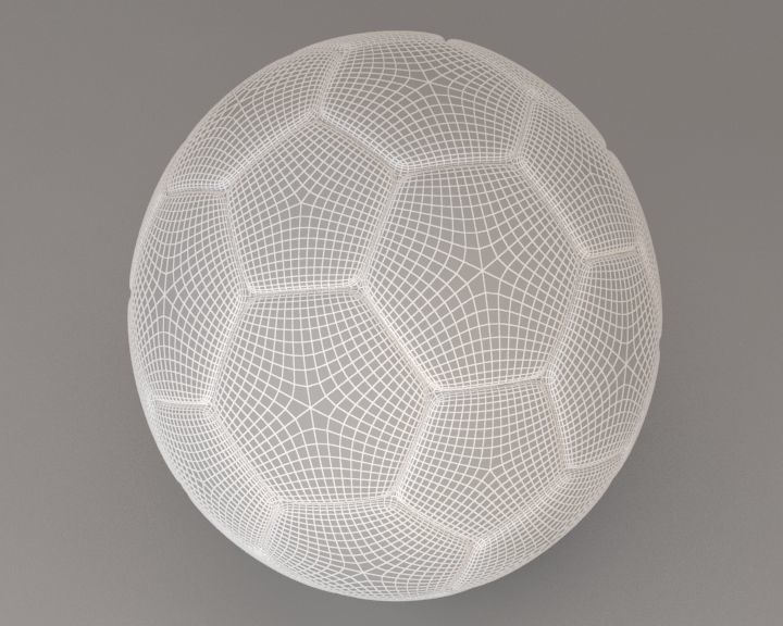 Football soccer ball 3D model_7