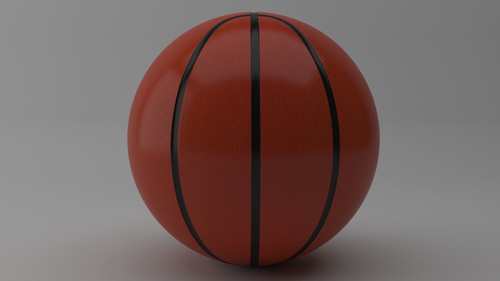 Basketball ball 3D model_5