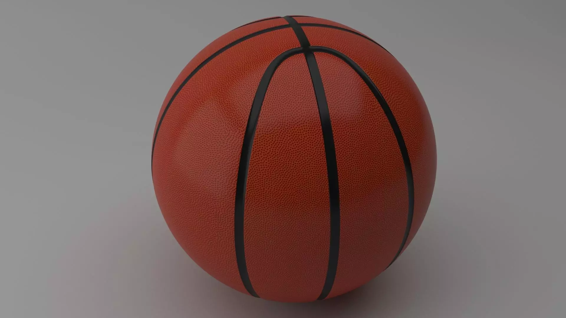 Basketball ball 3D model_0