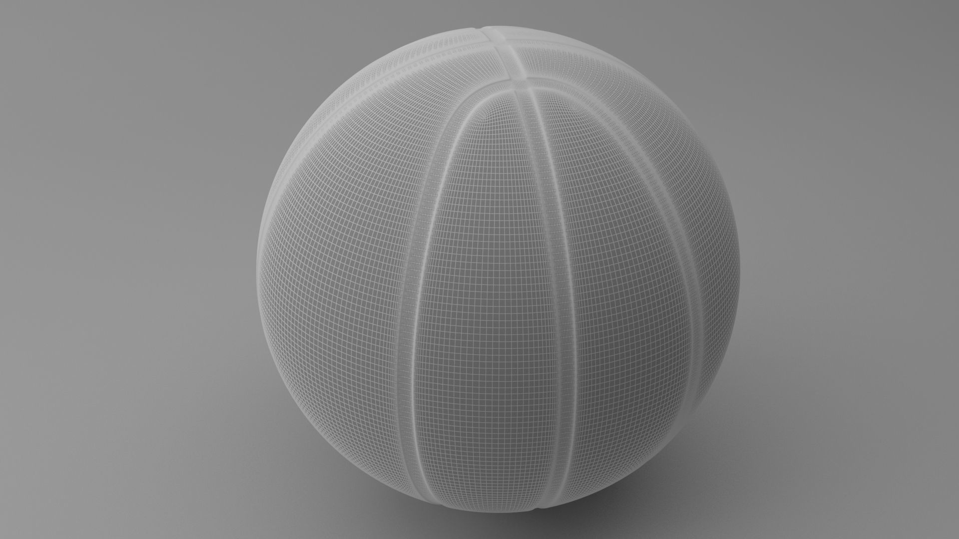 Basketball ball 3D model_10
