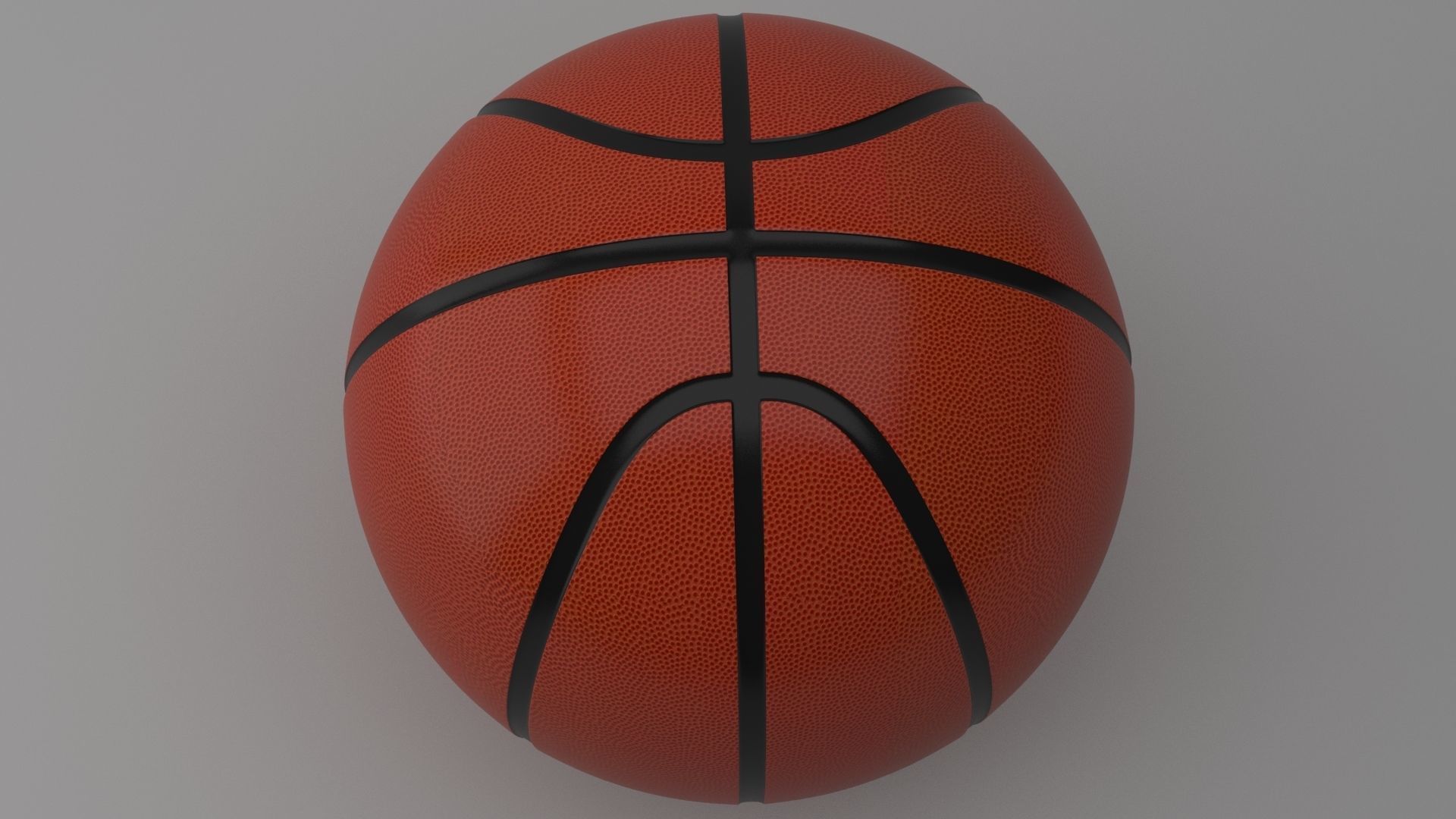 Basketball ball 3D model_4