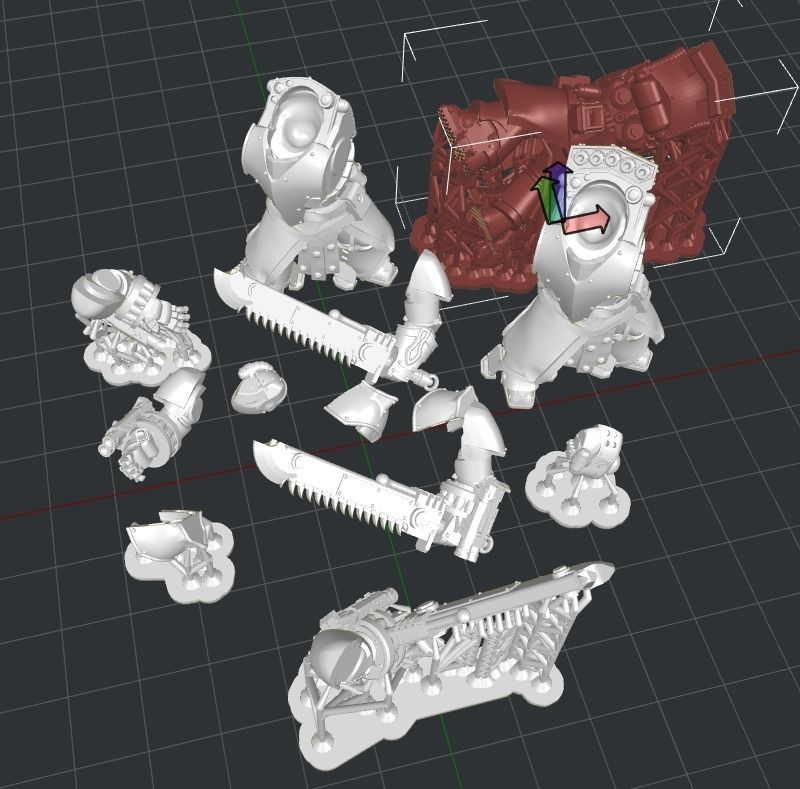 Black Knights - Bellicosor Squad 3D print model_2