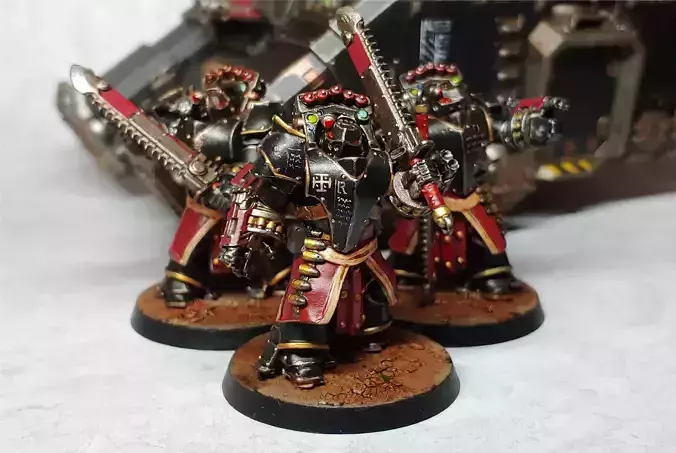 Black Knights - Bellicosor Squad 3D print model