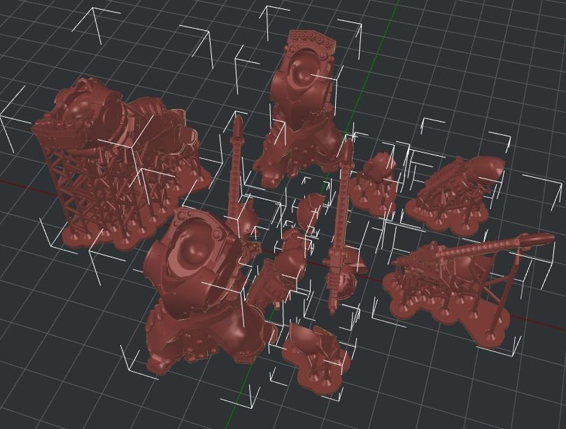 Black Knights - Bellicosor Squad 3D print model_4