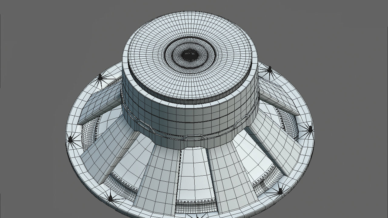 Subwoofer speaker 3D model_7