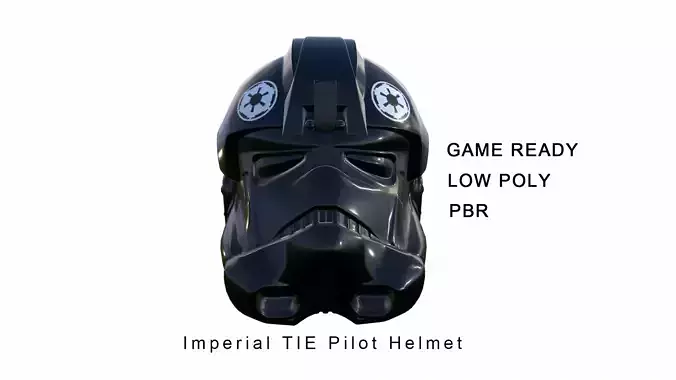 Imperial tie pilot helmet - Star Wars