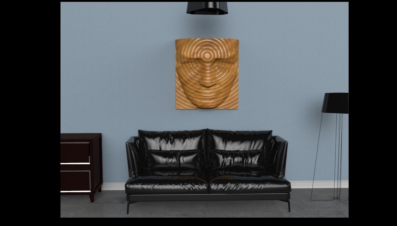 Gazi Mustafa Kemal Ataturk Wall Art 3D print model_1