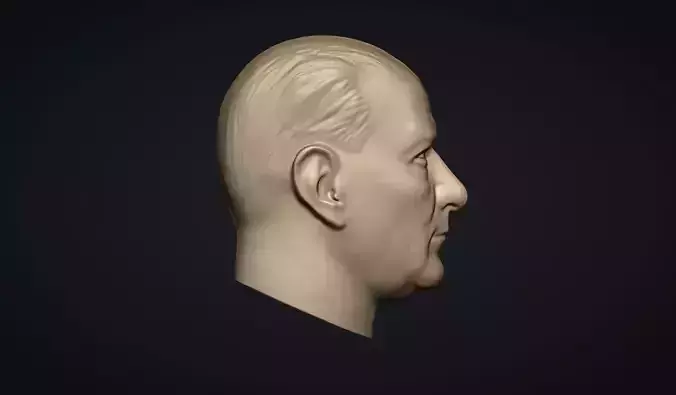 Gazi Mustafa Kemal Ataturk Bas Relief 3D print model