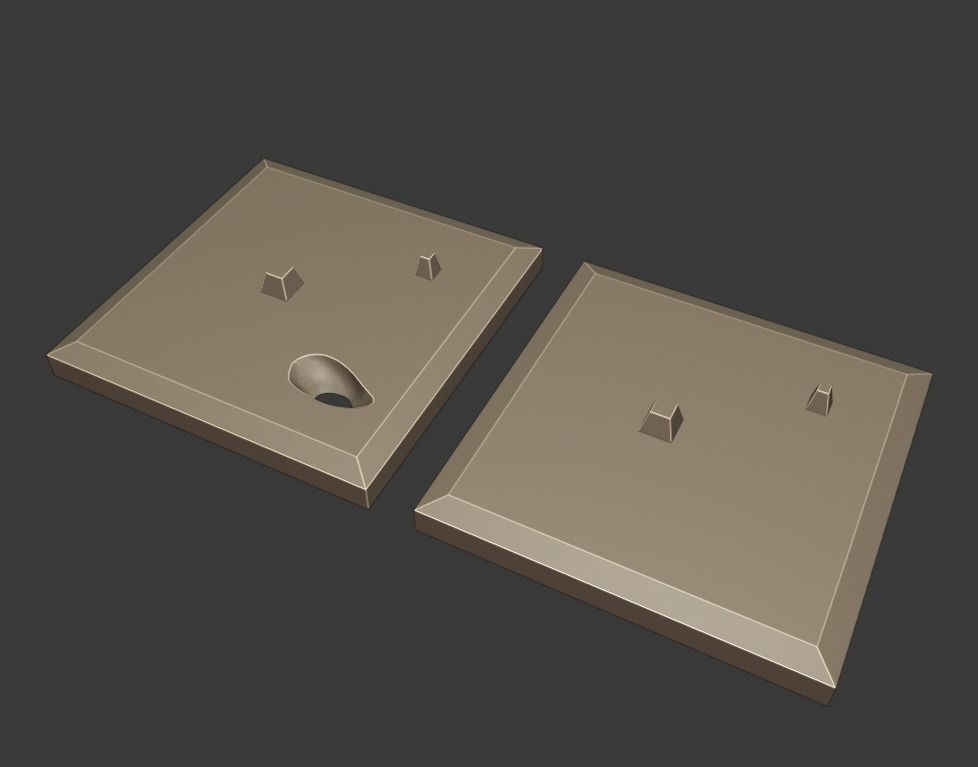 Knee ligaments model 3D print model_20