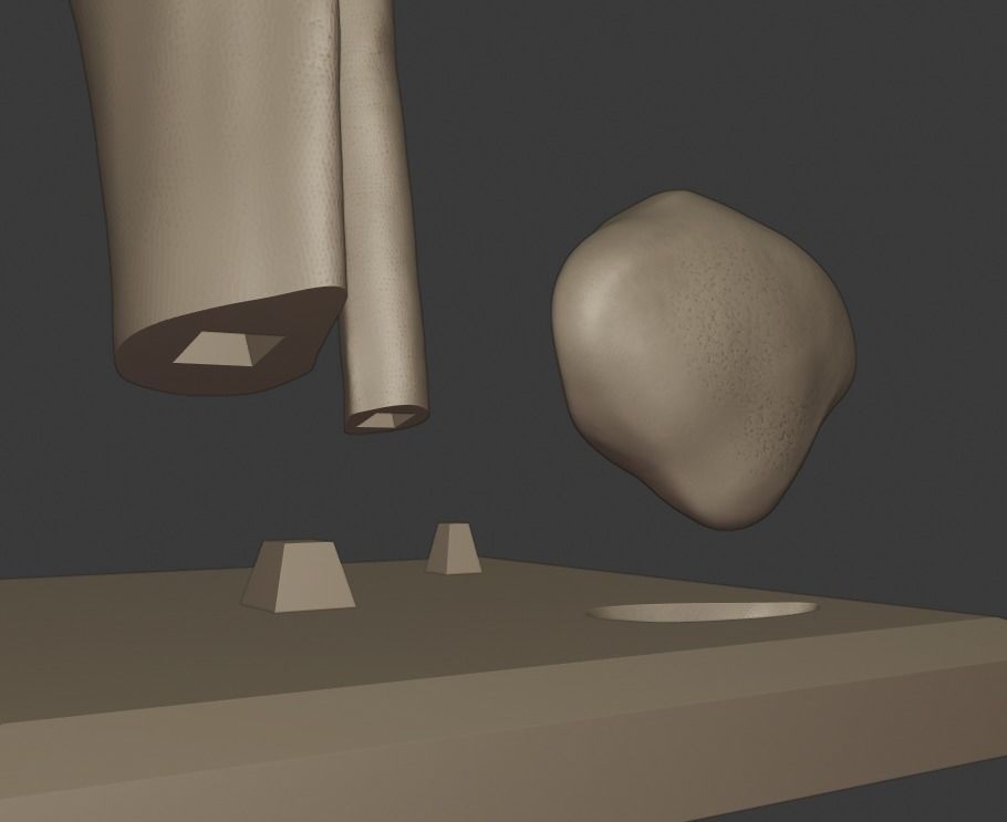 Knee ligaments model 3D print model_21