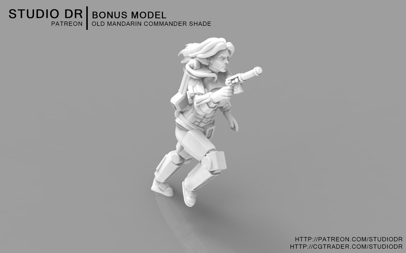 Old Mandarin Warrior - Shade
