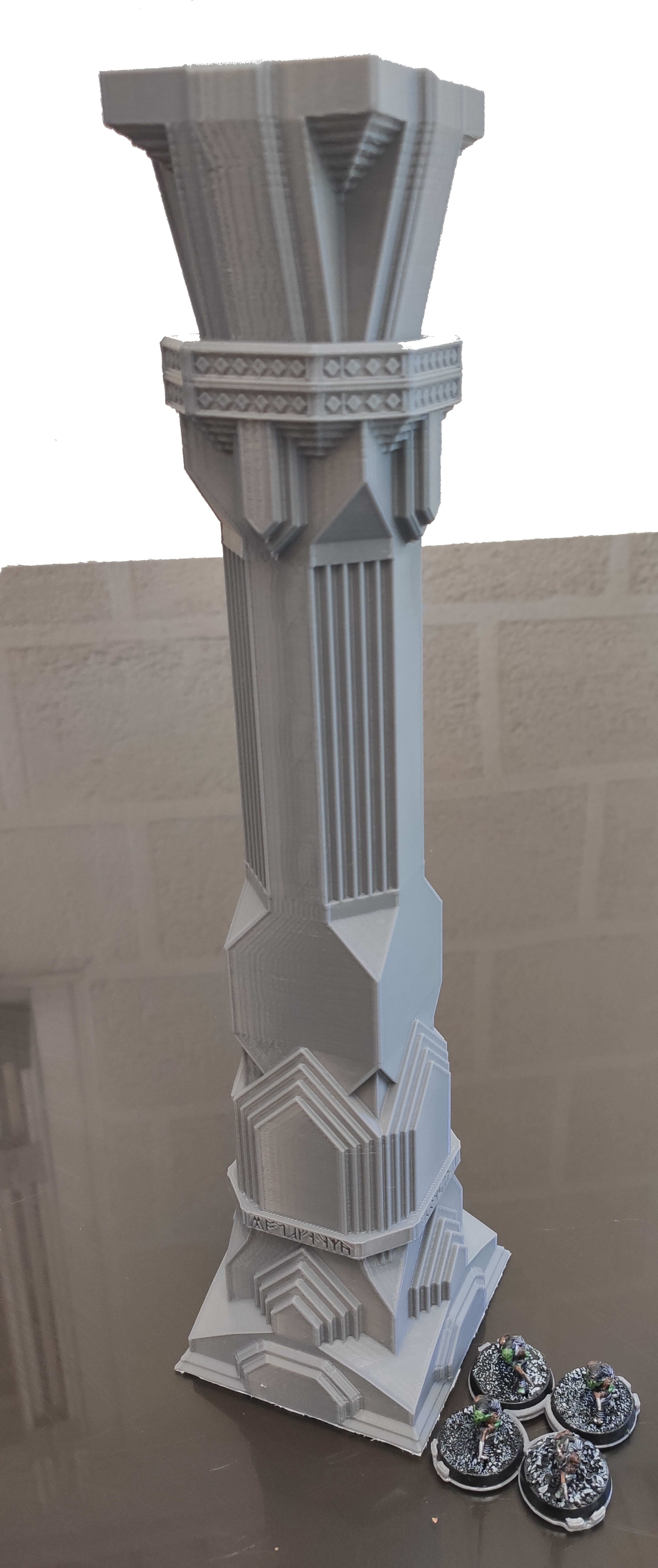 3D printable pillar and assorted bases for dwarf mine 3D model 3D ...