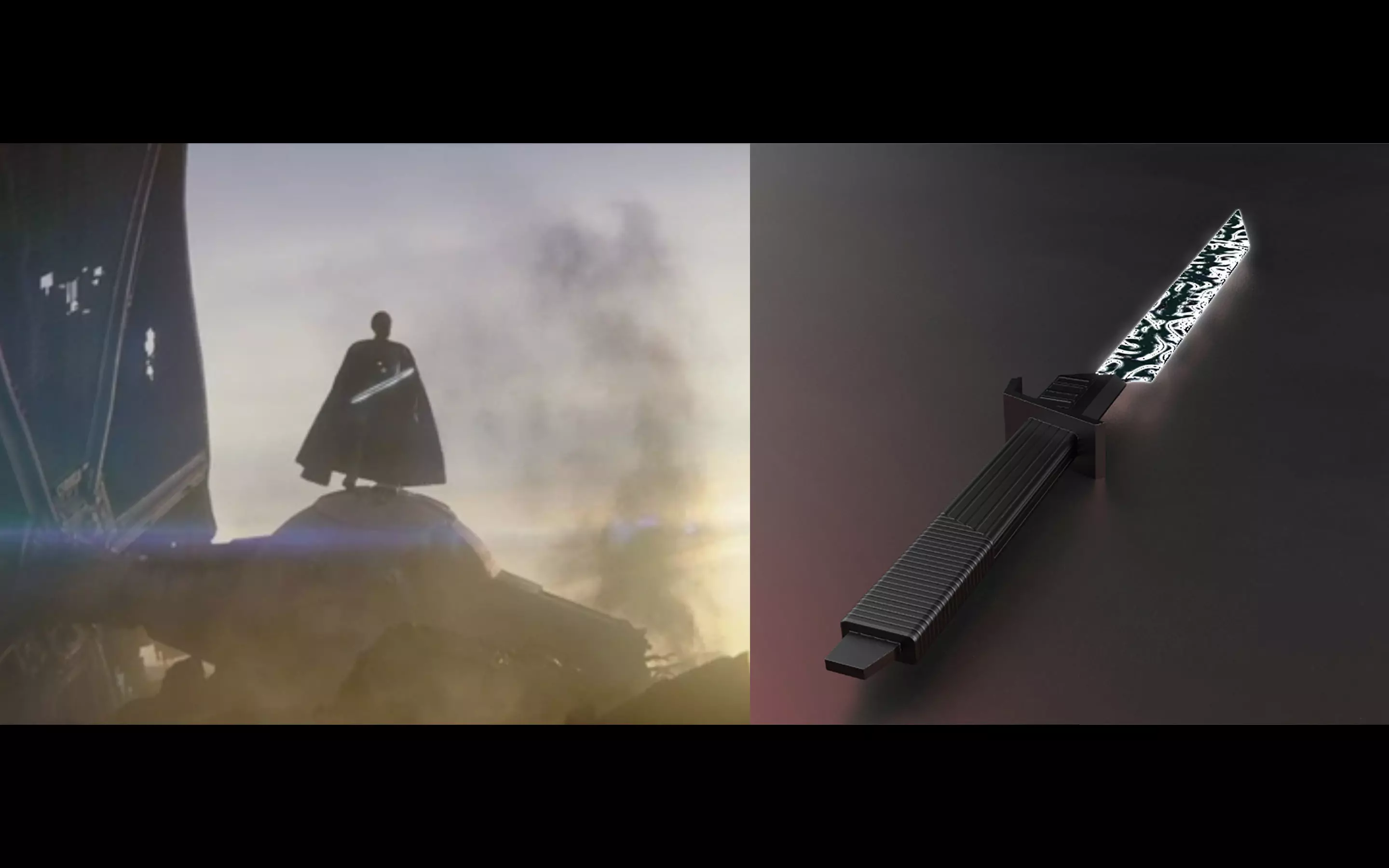 The Mandalorian - Darksaber  3D model_0
