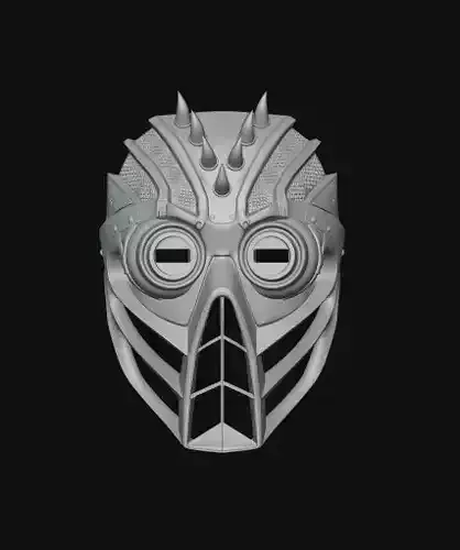 Kabal mask from Mortal Kombat