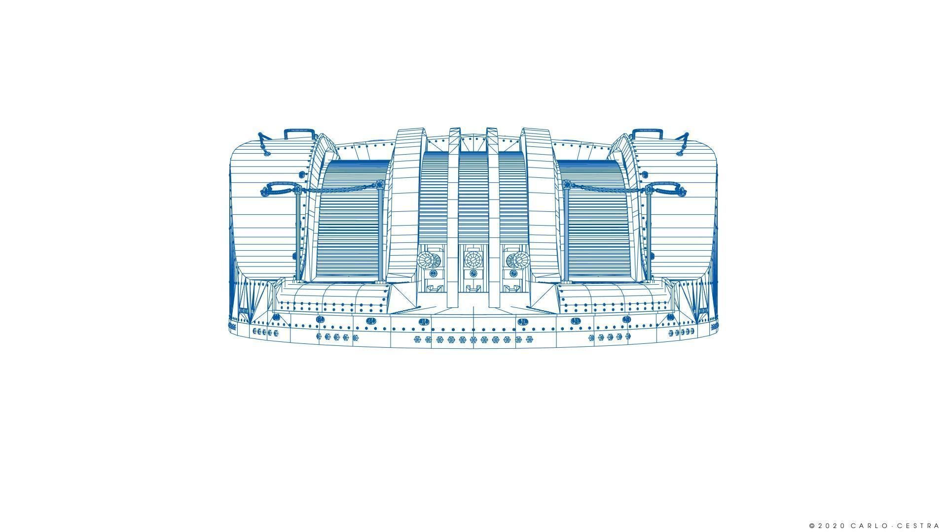 Japanese Type 96 AA gun - 1941 Low-poly 3D model_48