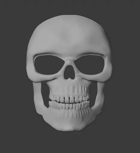 Skull mask 3D print model_0
