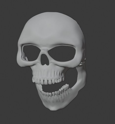 Skull mask 3D print model_2
