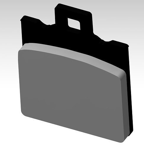 Vespa Brake pad 3D print model