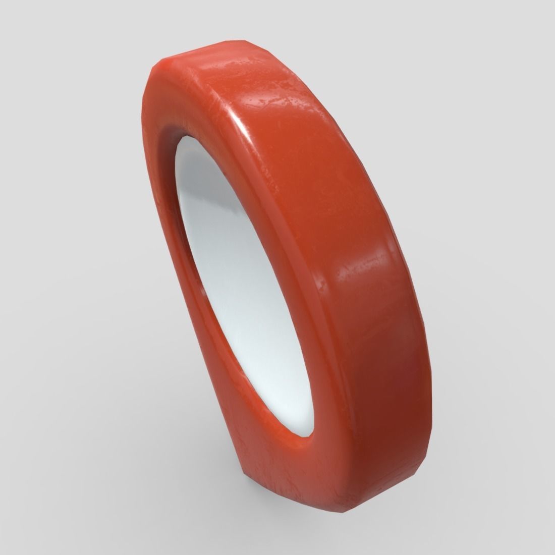 Map Pointer Low-poly 3D model_5