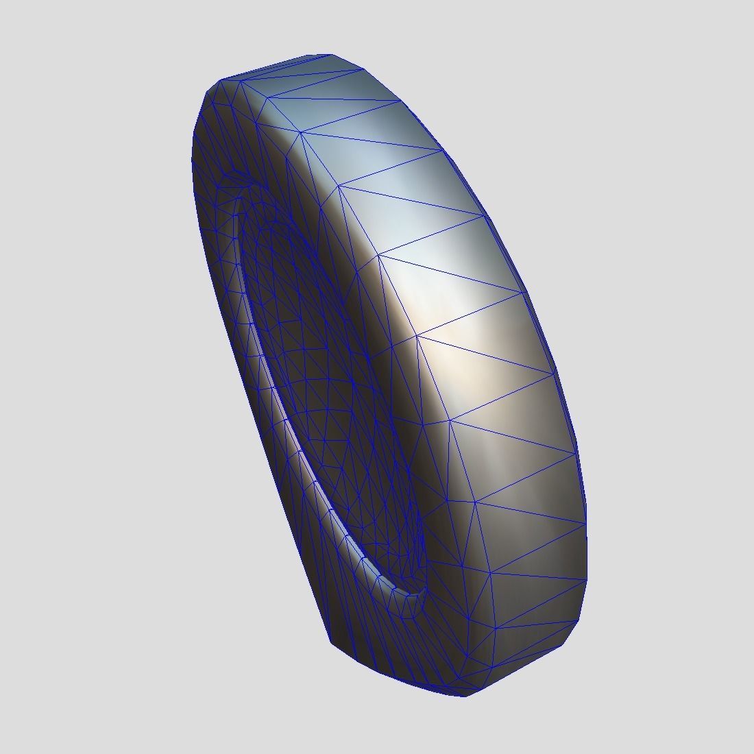 Map Pointer Low-poly 3D model_6