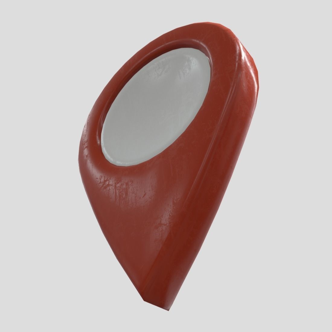 Map Pointer Low-poly 3D model_9