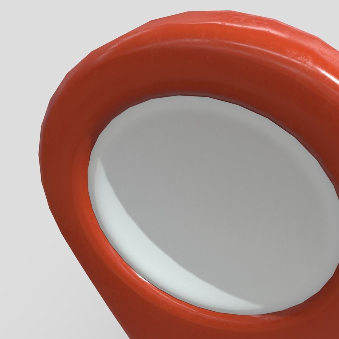 Map Pointer Low-poly 3D model_13