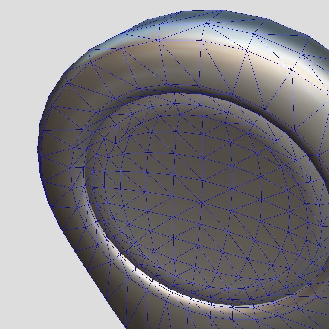 Map Pointer Low-poly 3D model_14