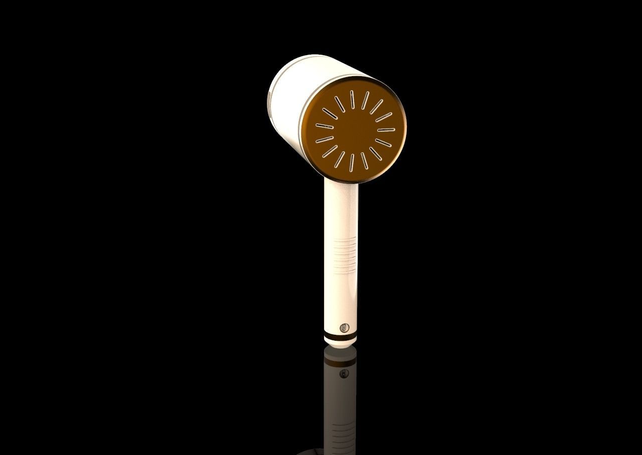Hair Dryer 3D model_15