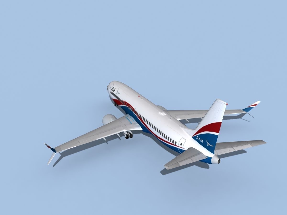 Boeing 737-800 Max Arik 3D model_7