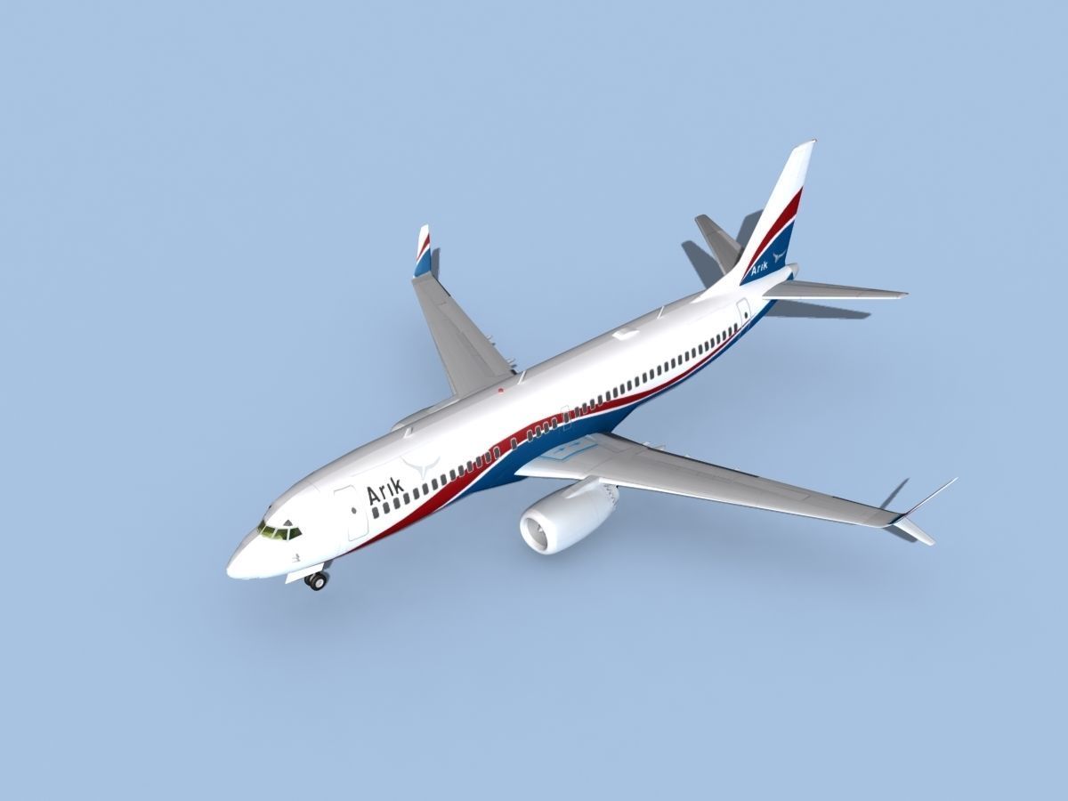 Boeing 737-800 Max Arik 3D model_10