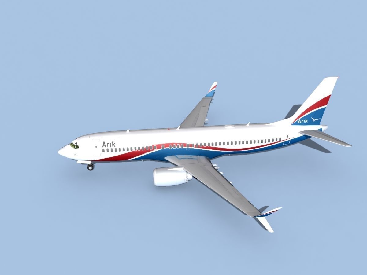 Boeing 737-800 Max Arik 3D model_9