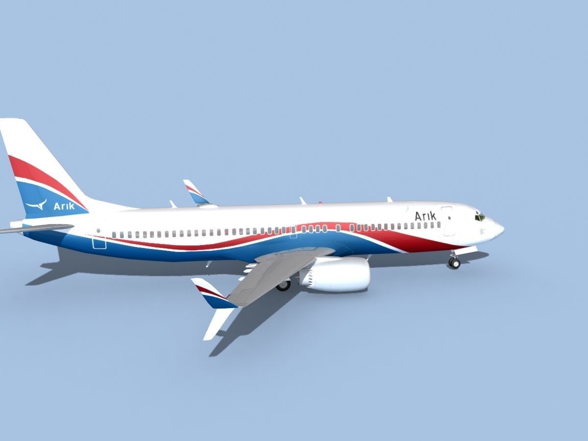 Boeing 737-800 Max Arik 3D model_4