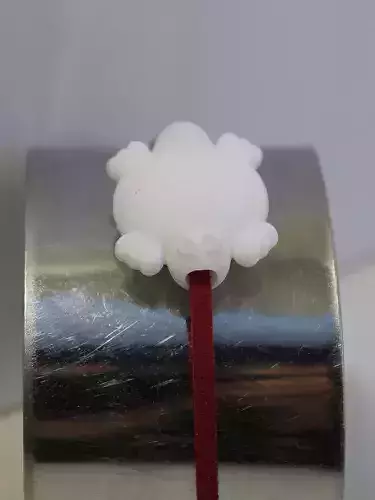 Turtly frog headband 3D print model