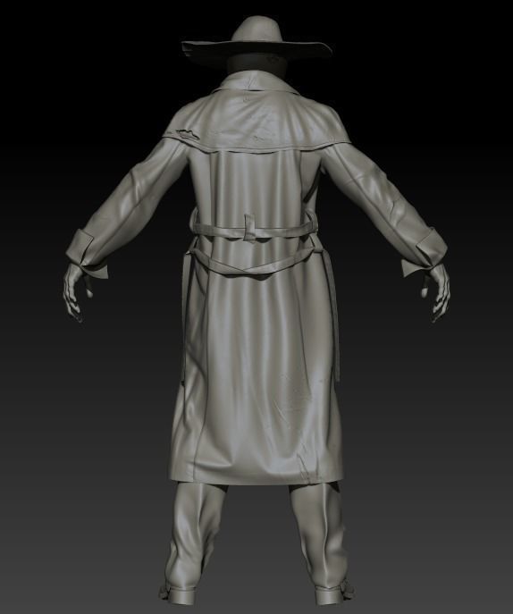 Monster maniac High poly Zbrush project 3D model_3