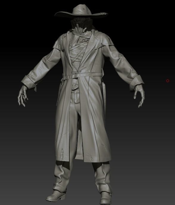 Monster maniac High poly Zbrush project 3D model_1