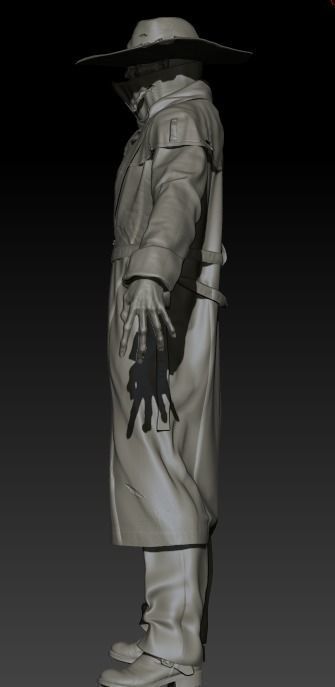 Monster maniac High poly Zbrush project 3D model_2