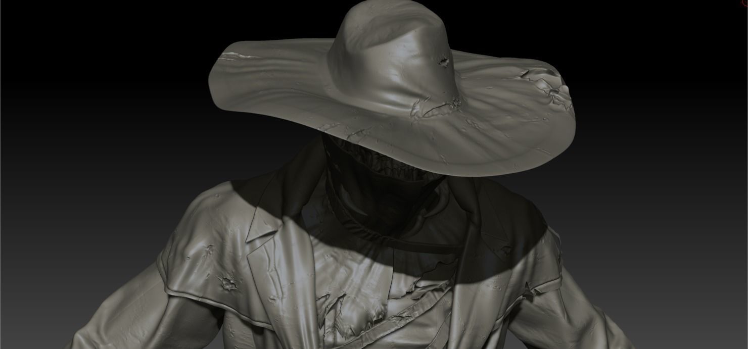 Monster maniac High poly Zbrush project 3D model_8