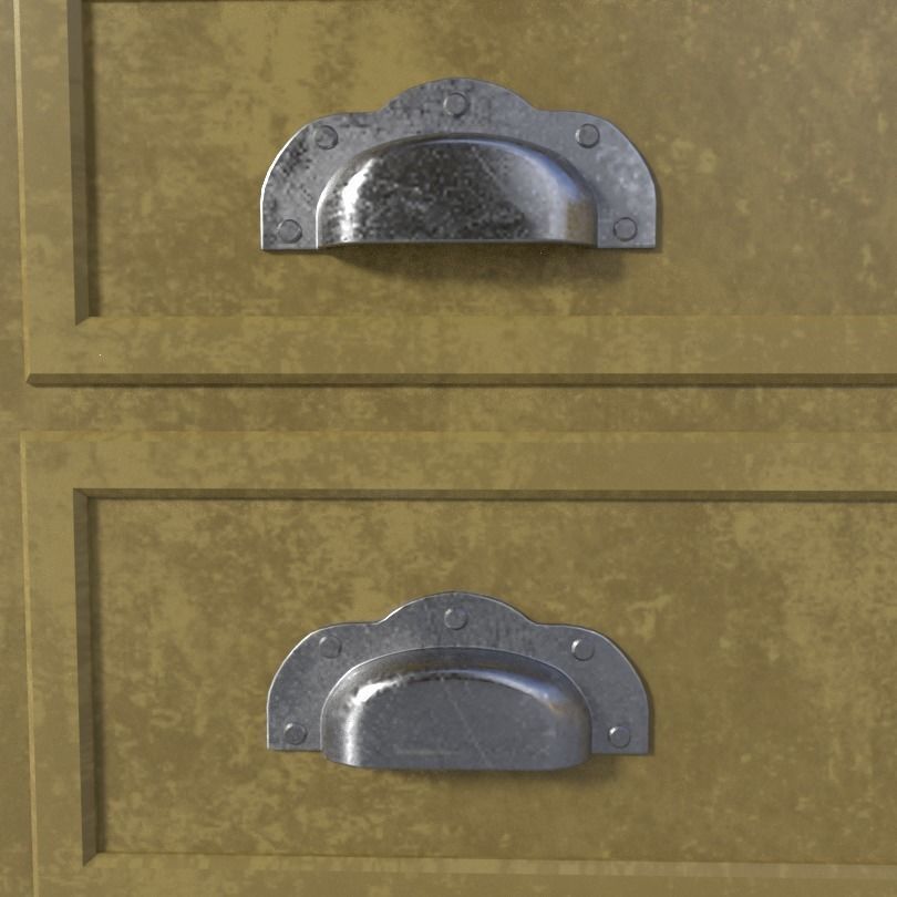 Side Table 3D model_4