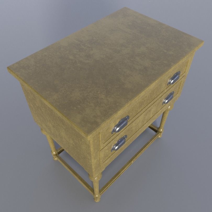 Side Table 3D model_2