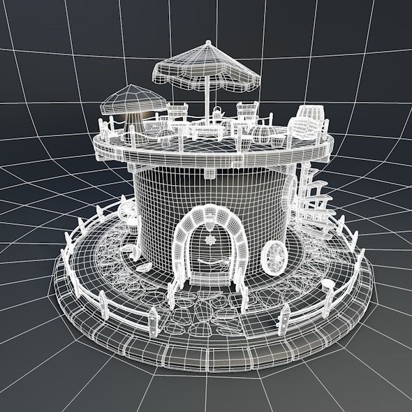 fictional home 3D model_7