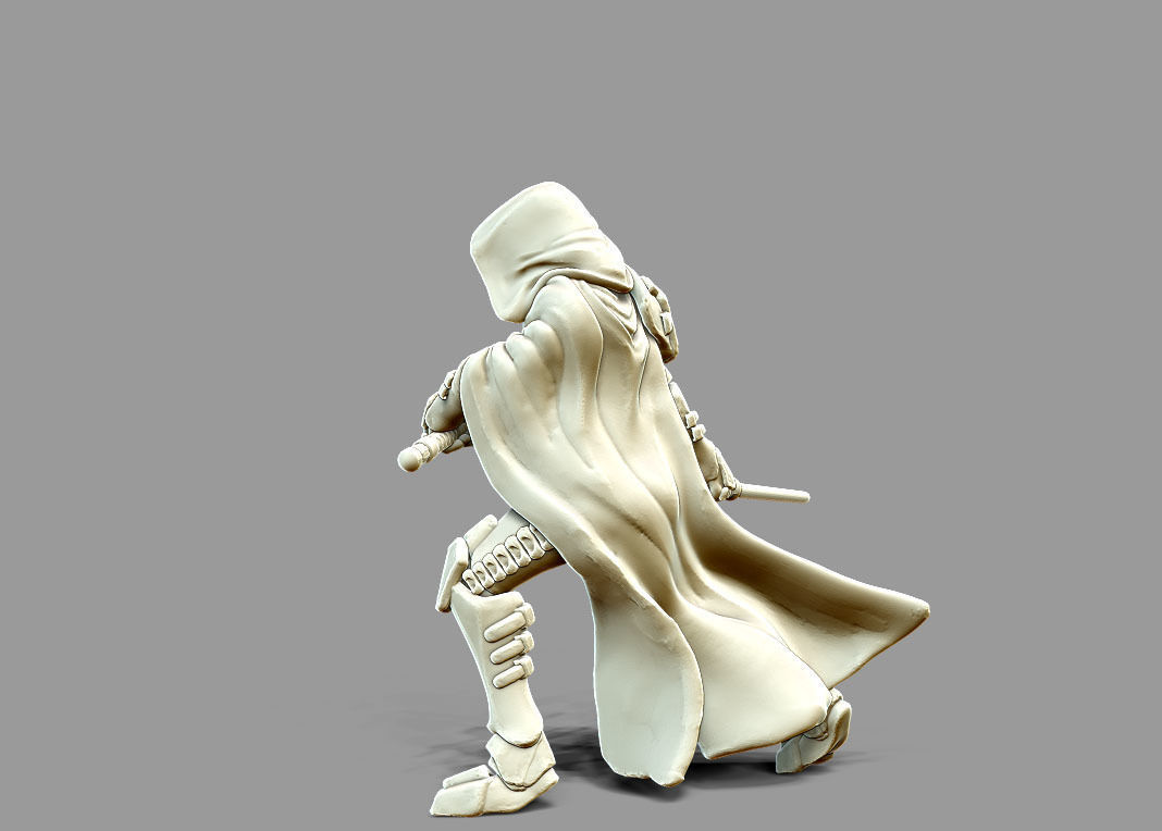 Dark side Bundle - 4 miniatures 35 mm scale 3D print model_21