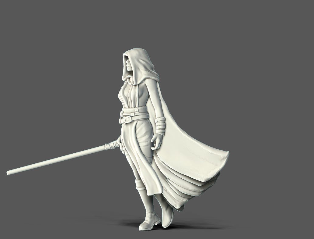 Dark side Bundle - 4 miniatures 35 mm scale 3D print model_4